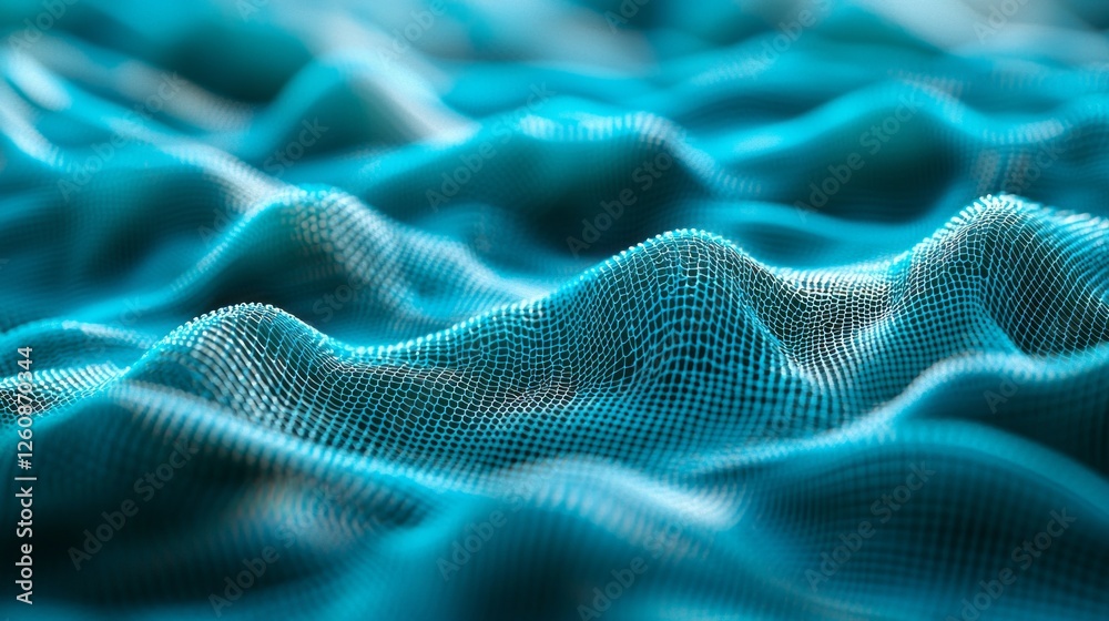 Aufkleber Colors blend seamlessly in a soft blur, creating rolling wave-like patterns that evoke a sense of calm and wonder. The intricate texture invites the viewer to explore its depth and motion