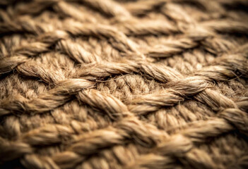 Fototapeta premium An extreme macro of the texture of a heartfelt card, emphasizing its handmade quality