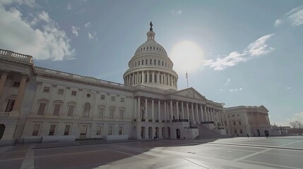 Fototapeta premium United States Capitol Building in Washington DC, United States of America.