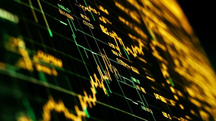 Analyzing Economic Growth Charts for Informed Business Finance Decisions. Financial Decision-Making, Stock Market Report, Investment Strategy, Data Collection, Forecasting, and Market Trends.