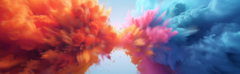 Celebrate the vibrant festival of Holi with joy and happiness! Happy Holi is a traditional Hindu festival that marks the arrival of spring and is celebrated with a splash of colors, music, dance.