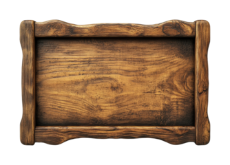 Wooden signboard workshop rustic design tips isolated on transparent background png