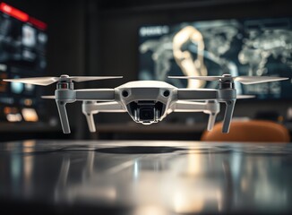 Fototapeta premium Adorable Girl in Yellow Raincoat Cuddles Her Guinea Pig Pet Comfortably