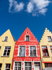 Fototapeta premium Belgium, Bruges, architecture detail