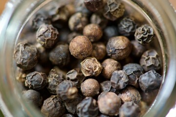 black pepper in a bowl