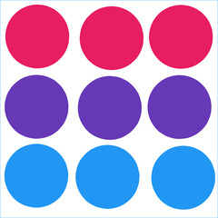 set of colorful buttons