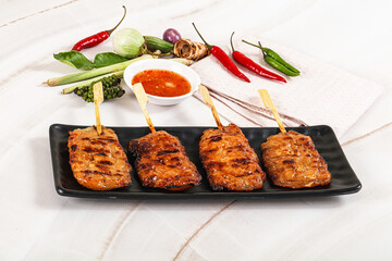 Thai Street foof pork satay