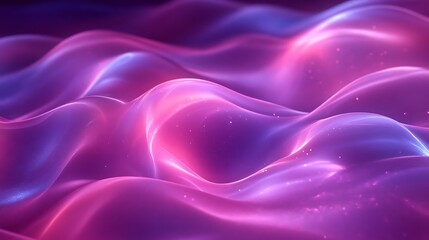 Obraz premium Abstract Purple and Pink Wave Background Design