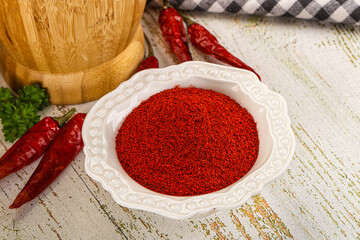 Spicy dry hot Chili powder