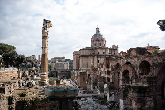 The beauty of Rome, Italy
