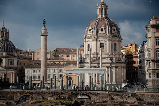 The beauty of Rome, Italy