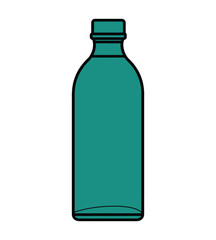 plastic bottle vector illustration