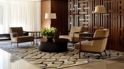 Elegant Lounge Area Modern Furniture Design