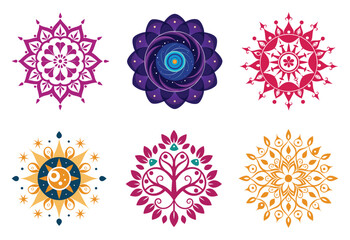 Mandala Set Vector Art