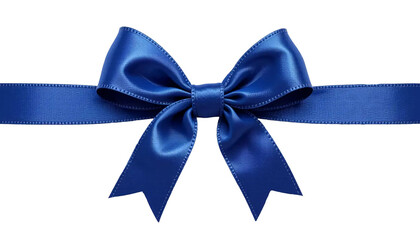 blue bow on white background png art blue ribbon