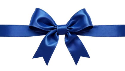 blue bow on white background png art blue ribbon