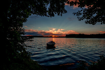 Jezioro Ukiel /Krzywe/ w Olsztynie © Janusz Lipiński