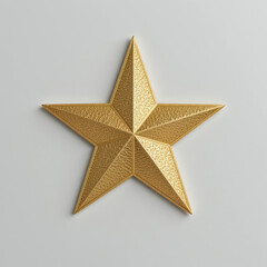 Obraz premium golden christmas star