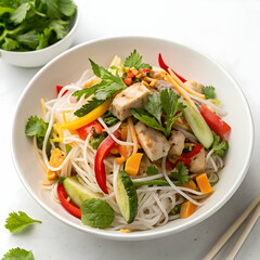 vietnamese rice noodle salad