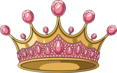 crown gold princess queen jewelry