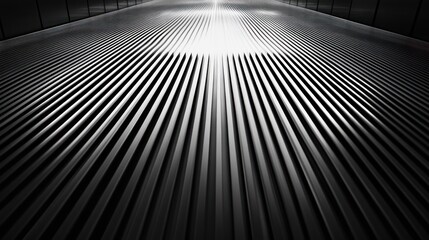 Fototapeta premium Airport moving walkway, travel, light