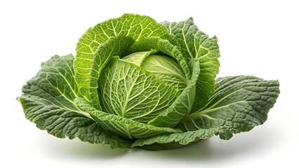 Obraz premium cabbage isolated on white background