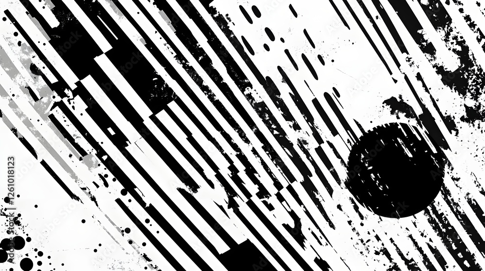 Poster Expressive Monochrome Splash of Abstract Ink and Paint Strokes   Dynamic Energetic and Visually Captivating Background