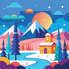 winter background 