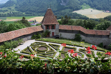 jardin médiéval 