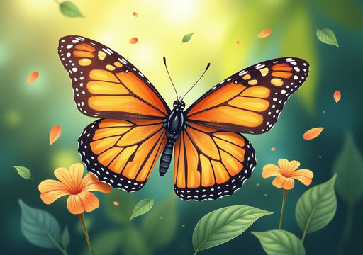 butterflies often depicted abstract vector graphics natural