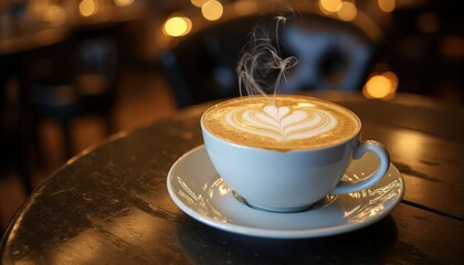 Dreamy and Soft Candlelit Café Atmosphere