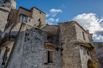 Pesche, Molise. The Ancient Village