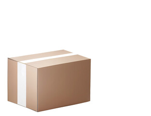 Fototapeta premium Creative presentation of three cardboard packaging boxes mockups for design inspiration in various industries