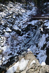 Eagle falls at Lake Tahoe California in winter