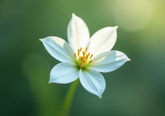 single white flower ethereal serene delicate dreamy