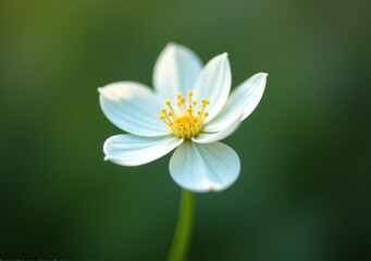single white flower ethereal serene delicate dreamy