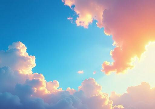 vibrant colors appear clear blue sky bright sunny