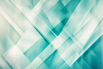 Obraz premium blue and white abstract background with a lot of squares. The squares are of different sizes and are arranged in a way that creates a sense of movement and depth. Scene is one of calmness