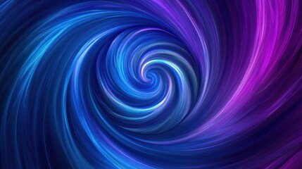 Fototapeta premium Abstract swirling blue purple vortex background