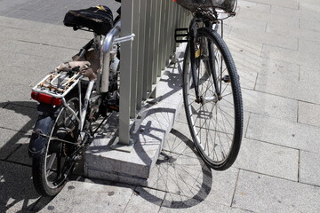 A bicycle is a non-motorized vehicle.