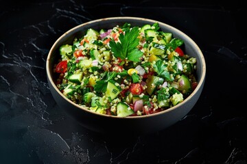 Lemon and Olive Oil Marinated Tabouli Recipe