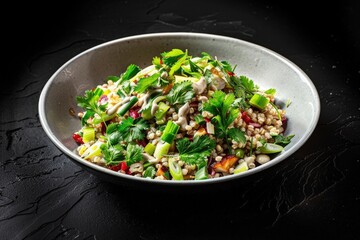 Farro Salad with Lemon Zest