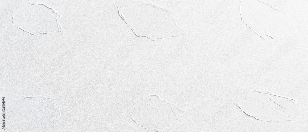 Poster White textured paper with subtle patterns