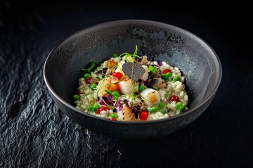 Uni Risotto and Seared Japanese Scallop Recipe for a Treat