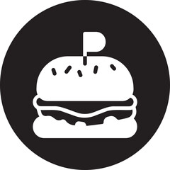 burger glyph icon