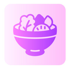 salad gradient icon