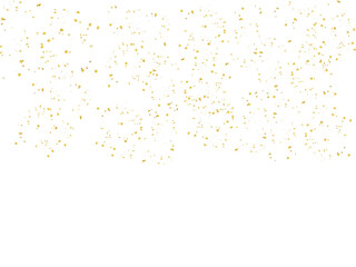 golden dots isolated white background cutout