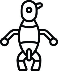 Silhouette vector of a cozy pillow with 