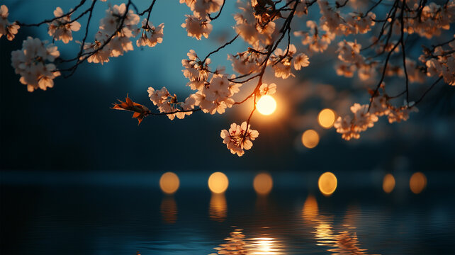 夜桜並木 Images – Browse 14 Stock Photos, Vectors, and Video