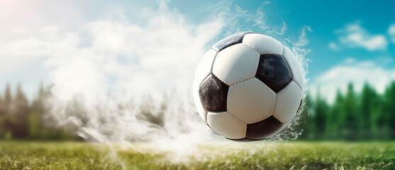 Football, soccer - expressive graphics	